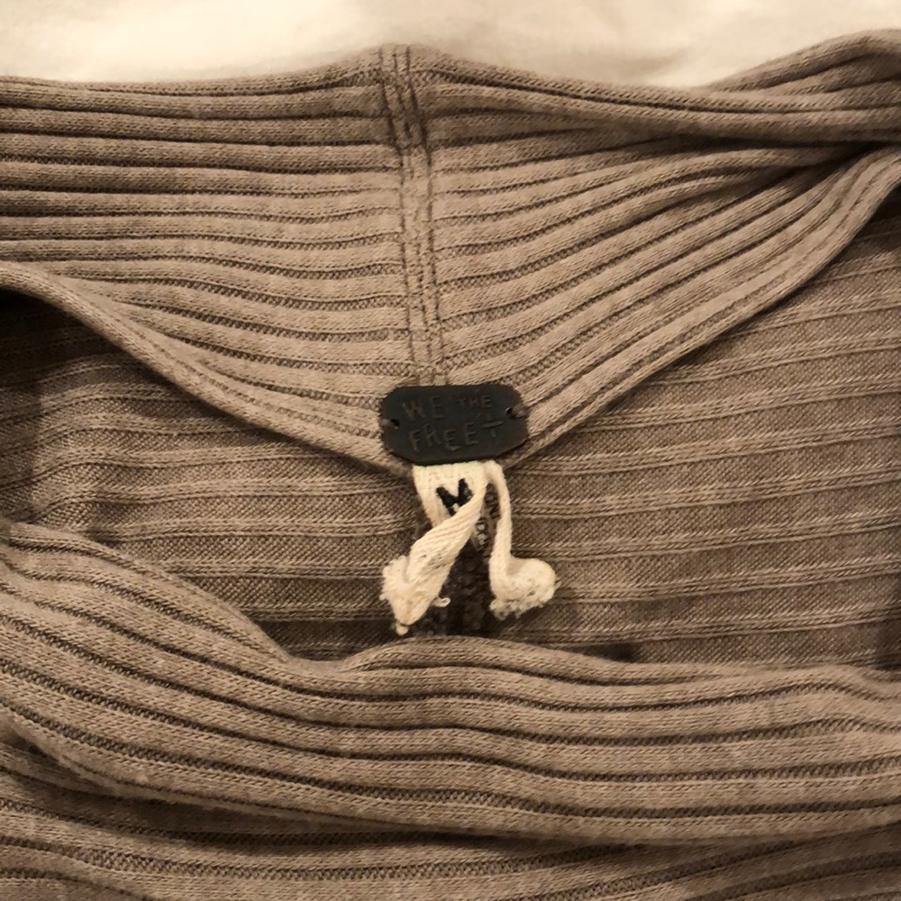 Free people poncho sweater size m